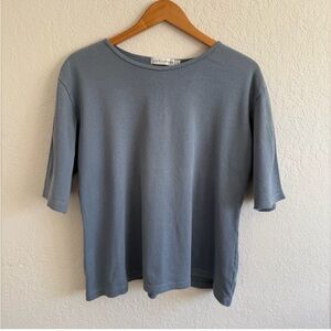 Cut Loose Blue Gray Short Sleeve Tee